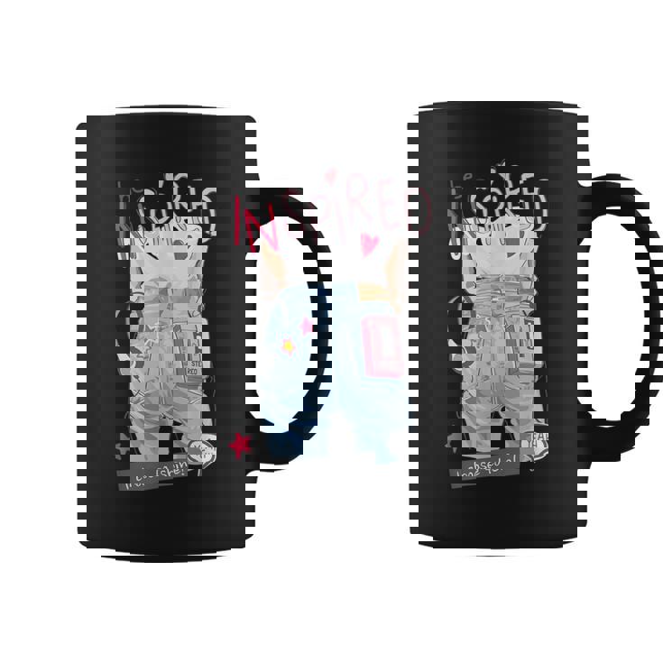 Be Inspired デニム レトロ I Choose Tohine ガールズ グラフィック コーヒーマグ