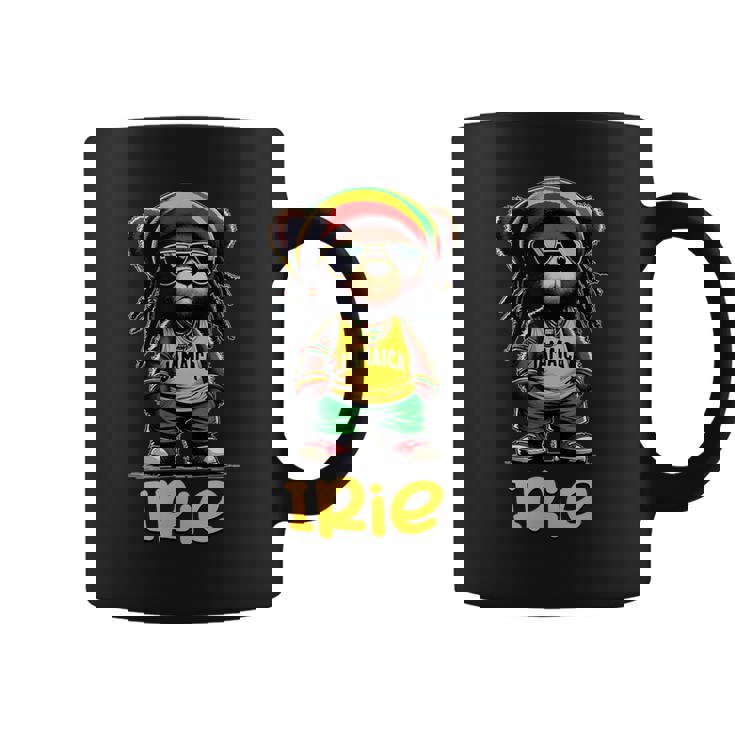 Irie テディベア ジャマイカ ラスタ ルーツ レゲエ コーヒーマグ