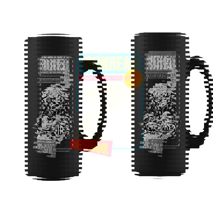 Ironhead Oldchool Hd ピンナップ レトロ オートバイ スポーツスター ホット コーヒーマグ