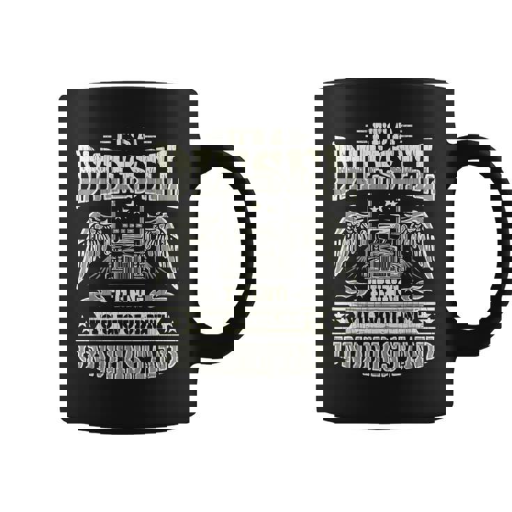 It's A Diesel Thing トラッカー トラック ドライバー メカニック 面白い メンズ コーヒーマグ
