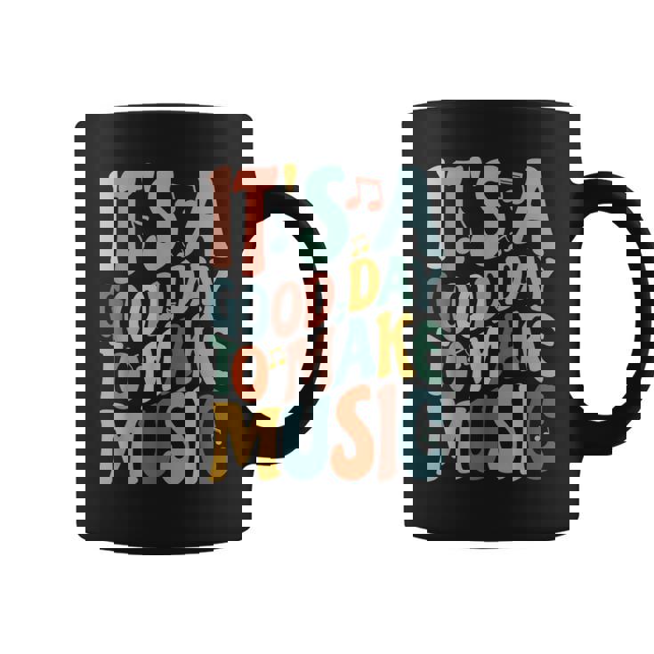 It's A Good Day To Make Music ミュージシャン バンド 音楽教師 コーヒーマグ