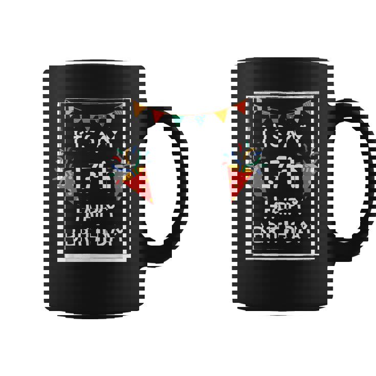 It's My 17Th Birthday Happy 17歳 誕生日 男の子 女の子 コーヒーマグ