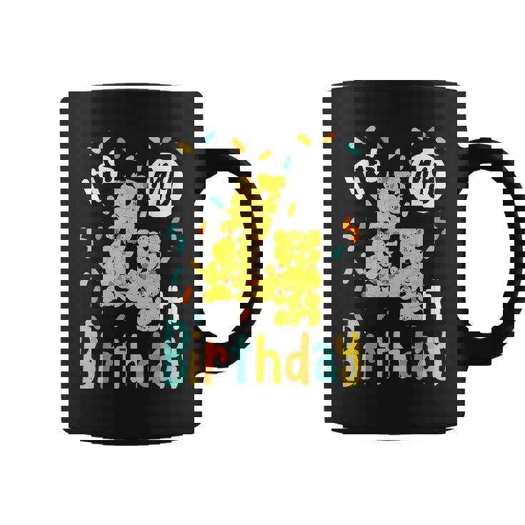 It's My 4Th Birthday ラバーダック 幼児 4歳の誕生日 コーヒーマグ