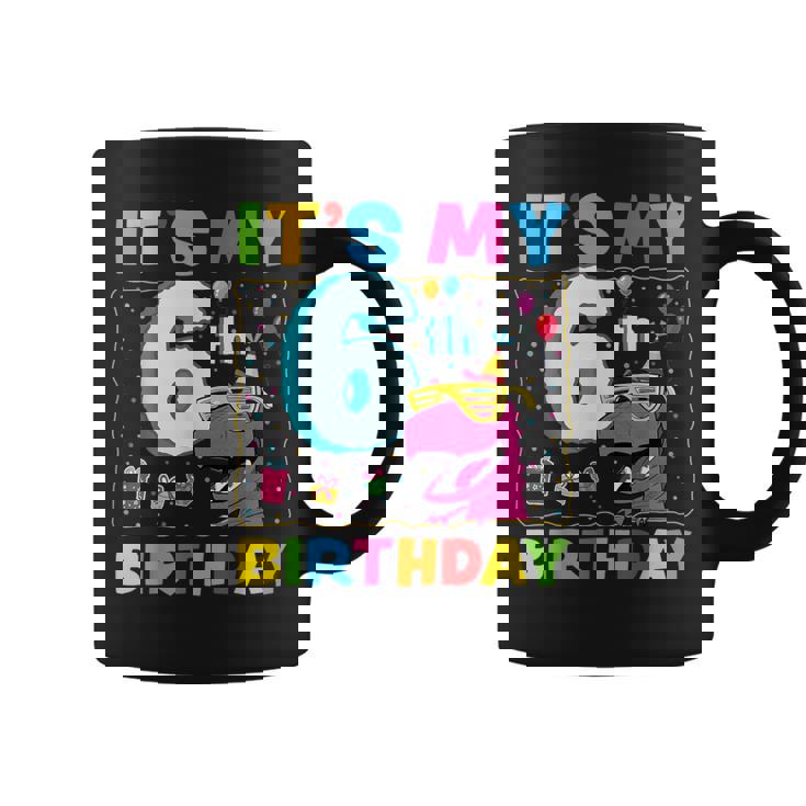 It's My 6Th Birthday Happy 6Ix Year T-Rex 恐竜 面白い コーヒーマグ