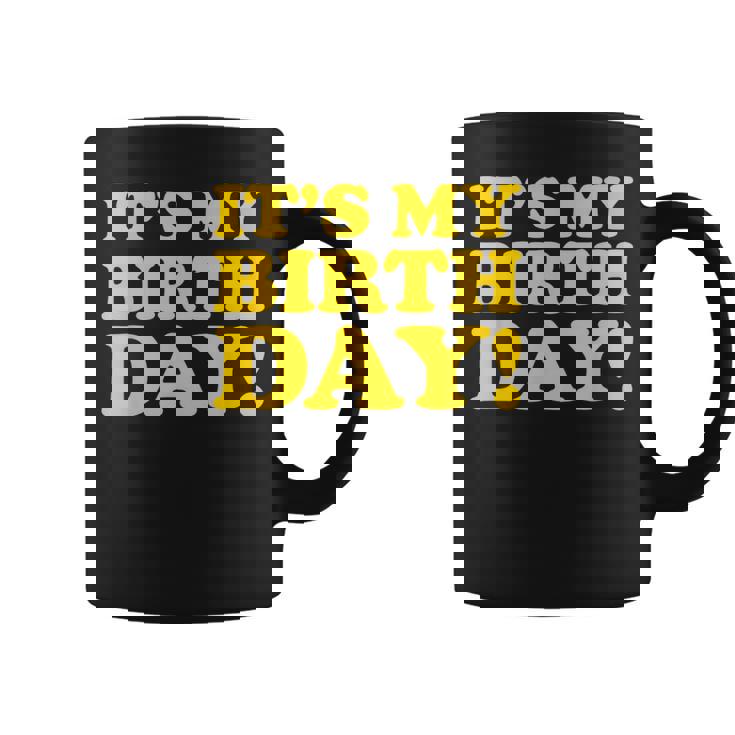It's My Birthday コーヒーマグ