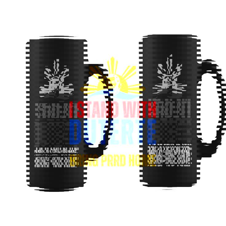 Itand With Digong Duterte Prrd Du30 フィリピン国旗 コーヒーマグ