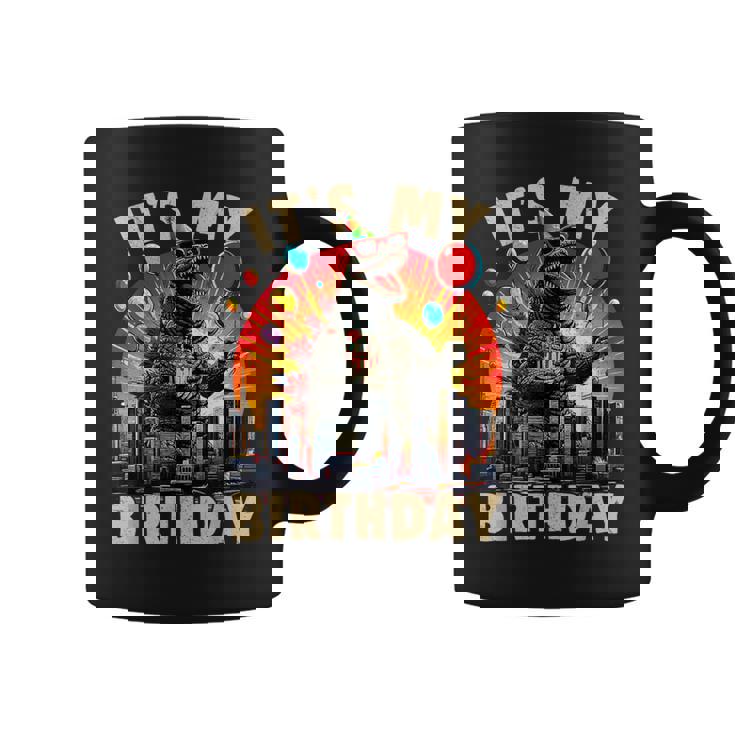 It's My Birthday Kaiju Birthday Party Japan Monster Coffee Mug