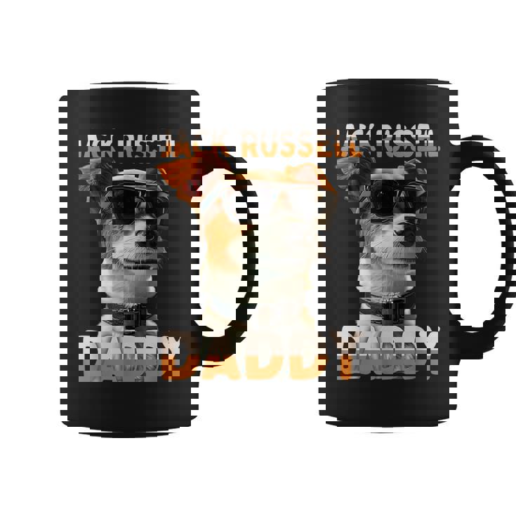 Jack Russell Daddyジャック・ラッセル・パパ・ヴァータグ・パパ・ジャック・ラッセル・テリア コーヒーマグ