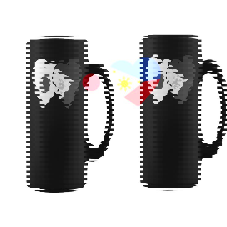 Japanese Flag Phillipinesフィリピンの遺産 フィリピンのルーツ 日本の国旗 フィリピンの国旗 コーヒーマグ