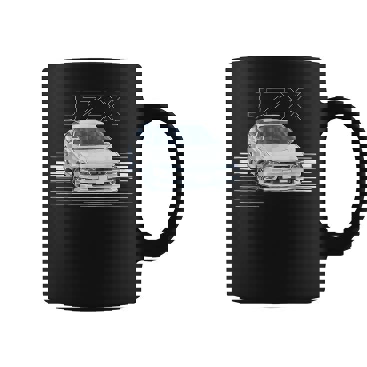 Jdm Car Jzx100 In Drift Powerlide 1Jz チェイサー ターボセダン コーヒーマグ