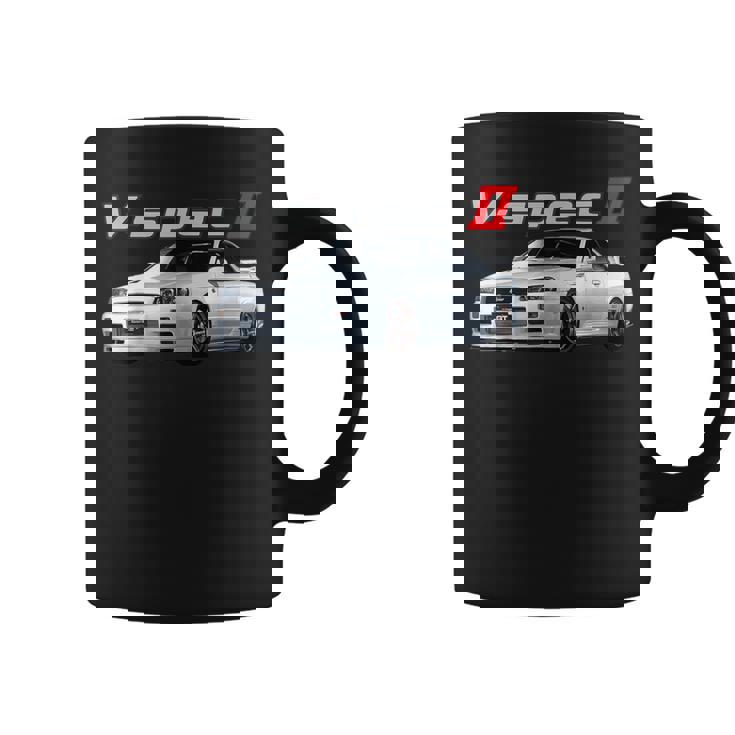 Jdm Car R34-Spec Ii Rb26 スカイライン コーヒーマグ