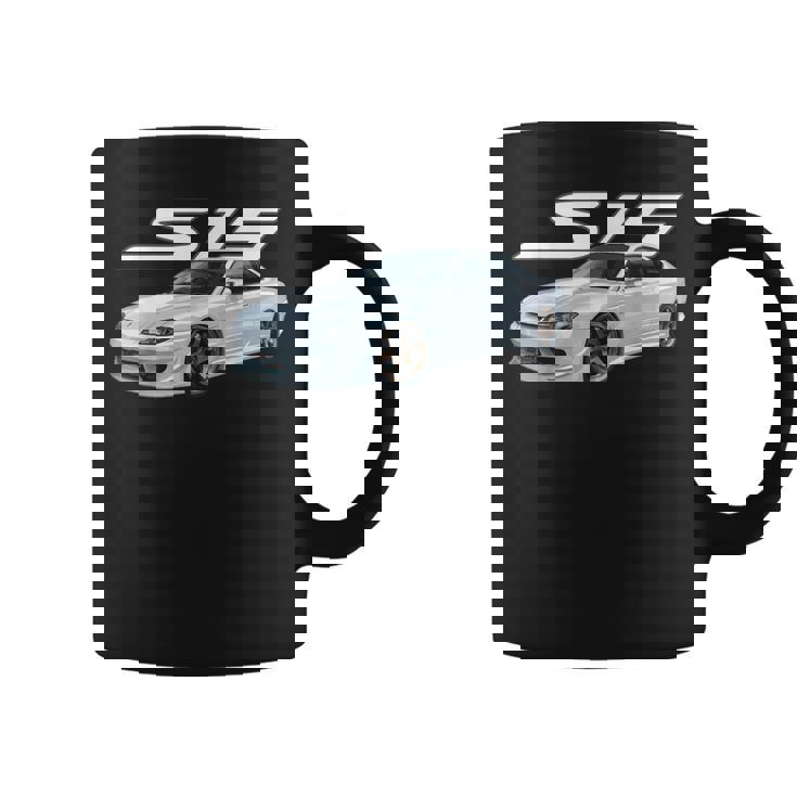 Jdm Car15ertextanced Aspen ホワイト ドリフトマシン コーヒーマグ