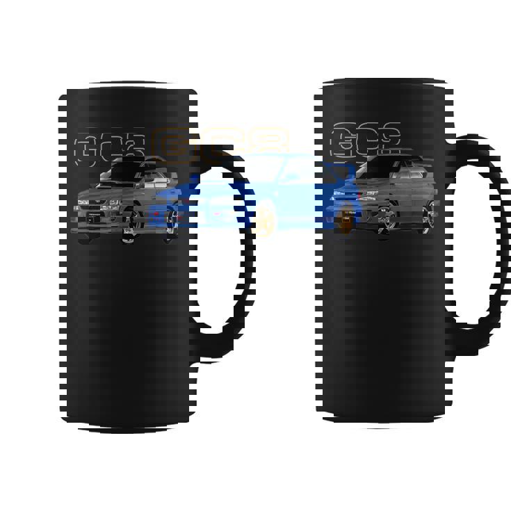Jdm Rally Blue Car Gc8 バージョン5 コーヒーマグ