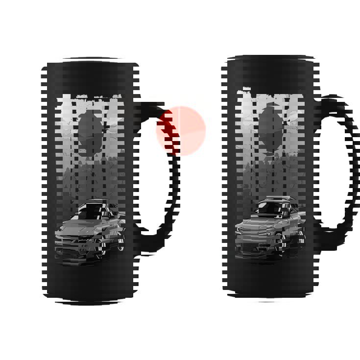 Jdm15 シルビアジャパン ドリフトカー ライジングサンチューニング コーヒーマグ