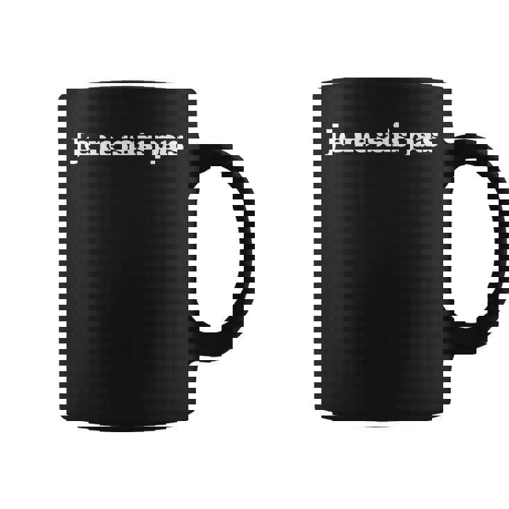 Je Neais Pas I Don't Know 面白いフランス語 コーヒーマグ