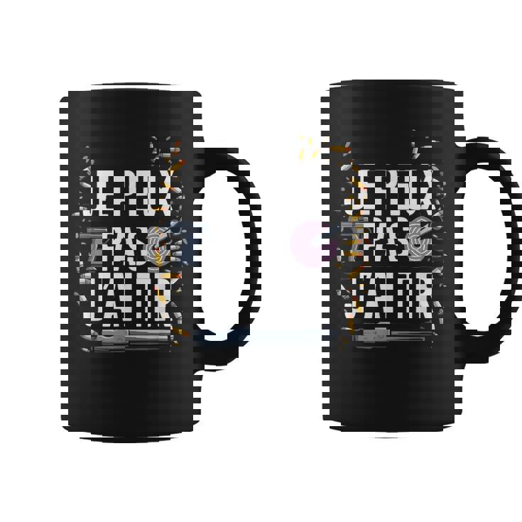Pas Besoin De Psy Tir Sportif Humour Tireur Homme Drole Tasse
