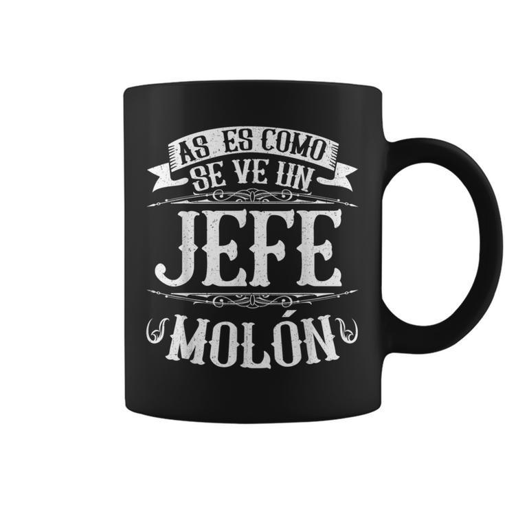 Jefe Molón Así Es Comoee Boss Divertido Oficina Taza de café