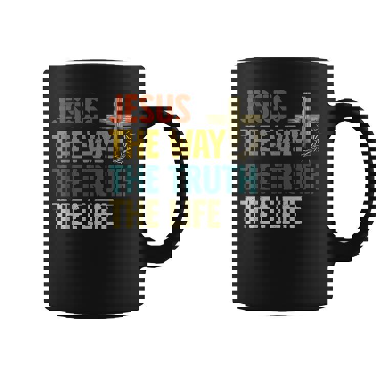 Jesus The Way The Truth The Life クリスチャン 信者 キリスト コーヒーマグ