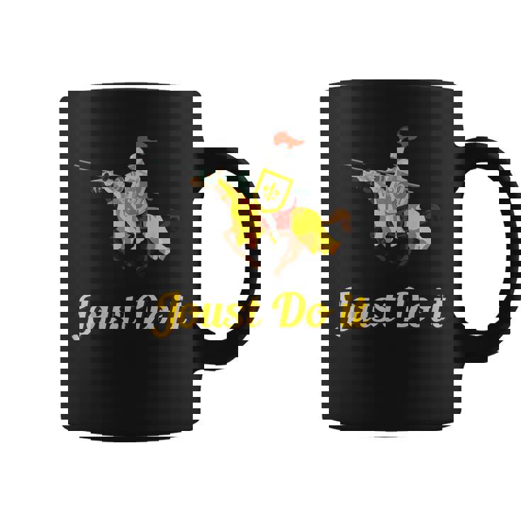 Jousting Joust Do It 中世の騎士tシャツ コーヒーマグ