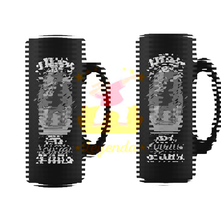 Jubilado 2025 Hombre Esta Leyendae Jubila Jubilación Taza de café