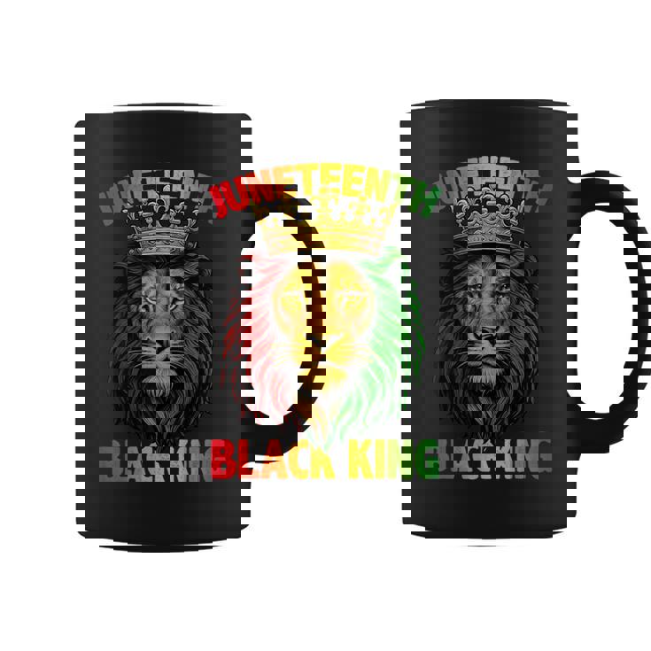 Junenth African American Black Lion 1865 Women Coffee Mug