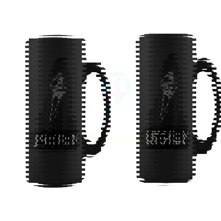 Just Chillin ゴーストフェイス コーヒーマグ