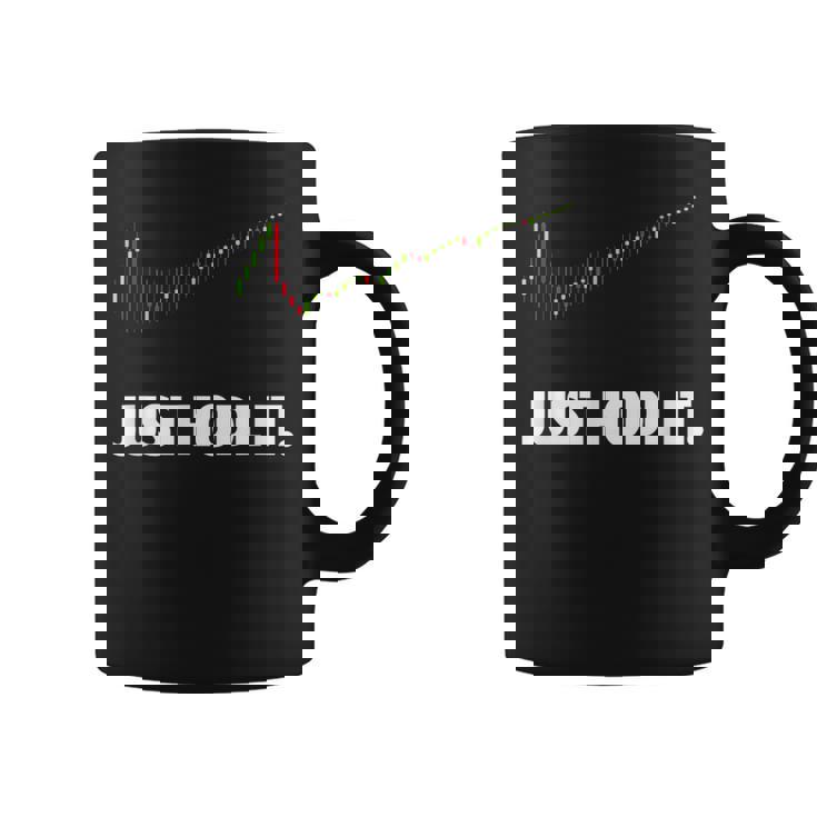 Just Hodl It、クリプトシャツ、暗号通貨、ビットコイン、ドッジ コーヒーマグ