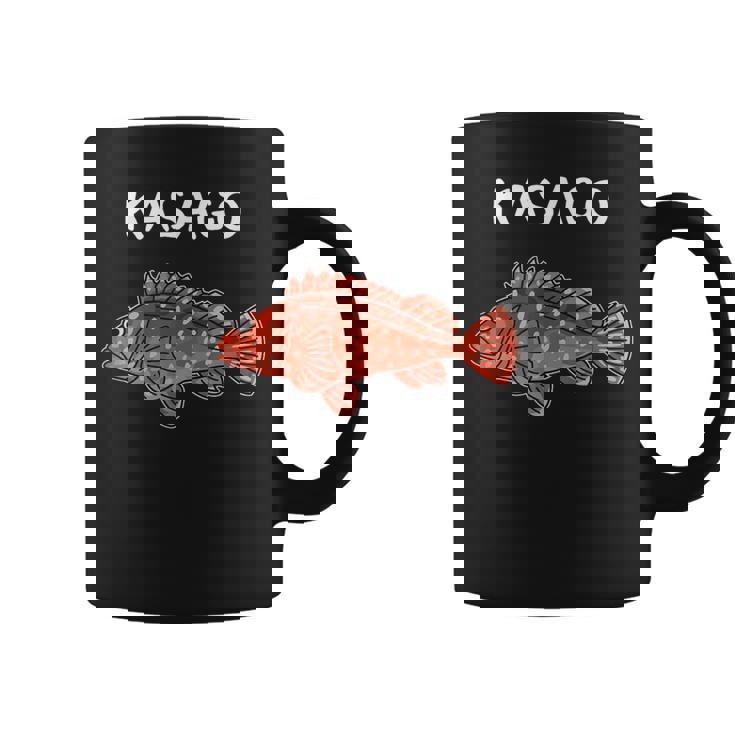 Kasago カサゴ 魚好き 願掛け 釣り好き 海釣り 趣味 おもしろ 寿司ネタ 趣味釣り 船釣り 釣り コーヒーマグ