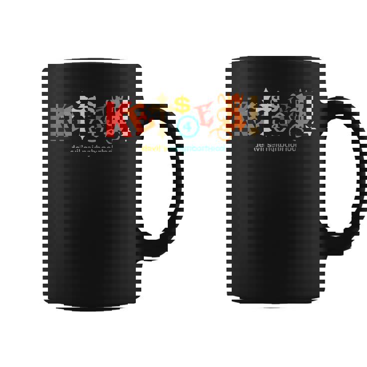 Kets4eki Devils Neighborhood レトロ アパレル コーヒーマグ