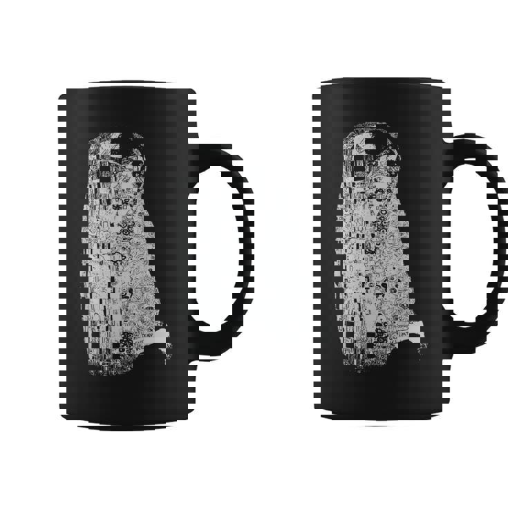 The Kiss グスタフ・クリムト クラシック アールヌーボー グラフィック Freedom コーヒーマグ