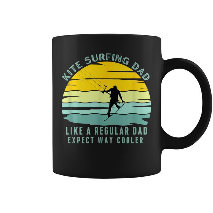 Kiteurfing Dad Amateur De Kitesurf Pour Père Kitesurfer Tasse