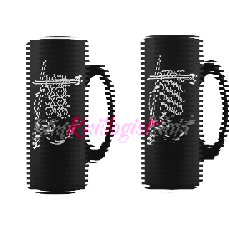 Knitlogist おもしろ編み物 コーヒーマグ