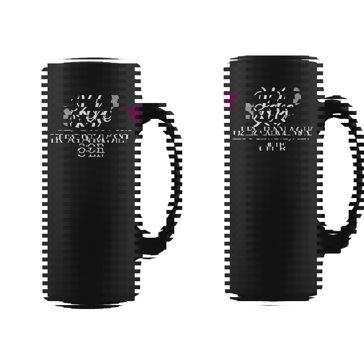 Koko Like A Grandma Only Cooler Heart Mother's Day Koko Coffee Mug
