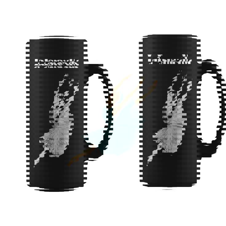 La Esmeralda バレエダンサー バレリーナ ポワント チュチュダンス コーヒーマグ