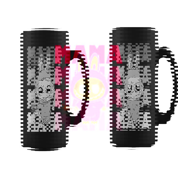 Labubu Mom Coffee's My Fuel Labubus Are My Therapy Coffee Mug