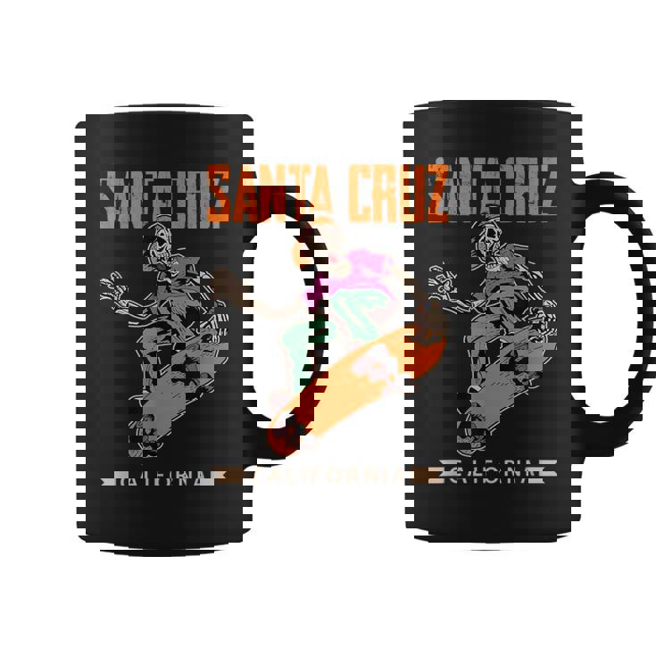 Laid Back スケルトン スケートボーダー サンタクルーズ コーヒーマグ