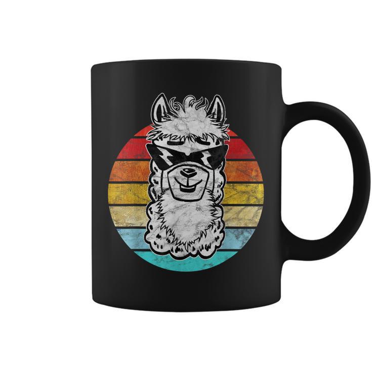 Lama Alpaca Gafas Deol Con Diseño De Alpaca Taza de café