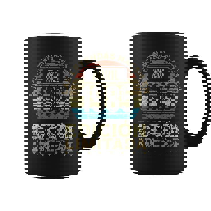 Las Leyendas Nacen En Abril De 1985 40 Años Cumpleaños Taza de café