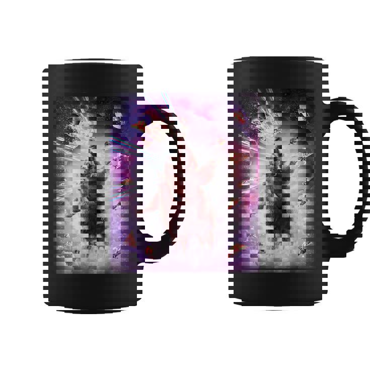 Laser Eyespace Cat ナマケモノ ラマ レインボー コーヒーマグ