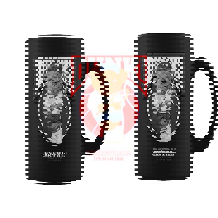 The Legend Teddy Bear Basketballlam Dunk Cool Basketball コーヒーマグ