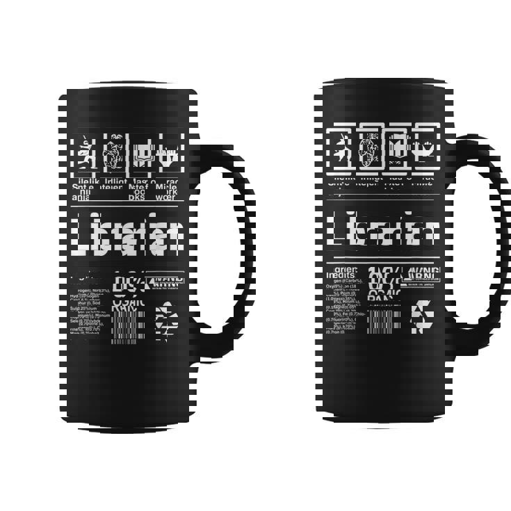 Librarian 面白い図書館ギフト コーヒーマグ