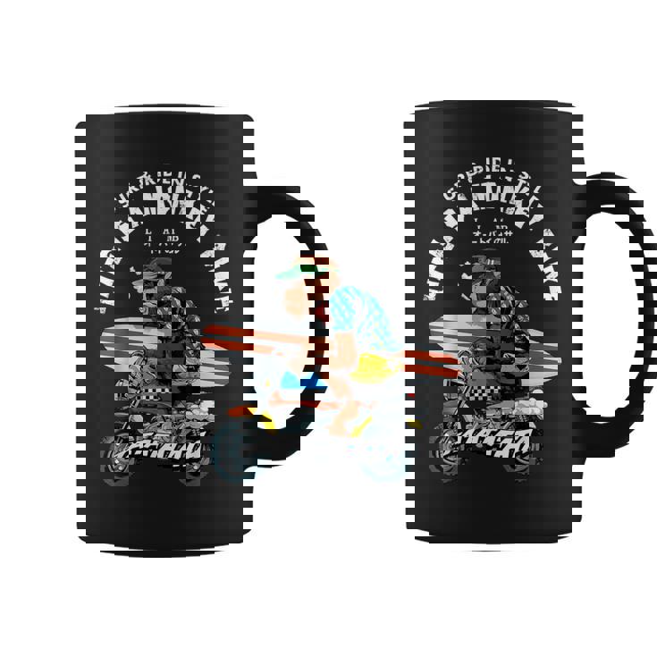 Life Is A Monkey バイク サーフィン 猿版 コーヒーマグ