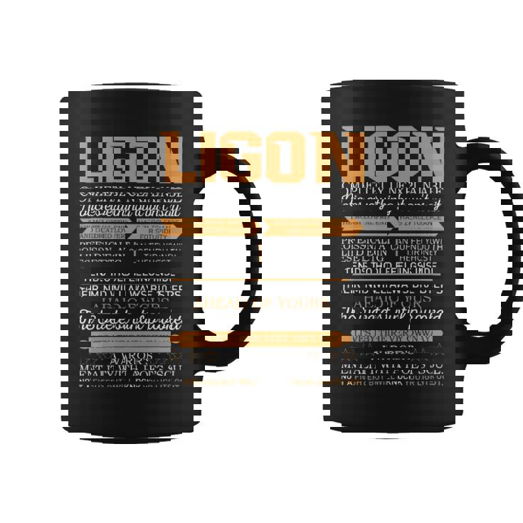 Ligon Completely Unexplainable Notices Everything But Won’T Say It Name Coffee Mug