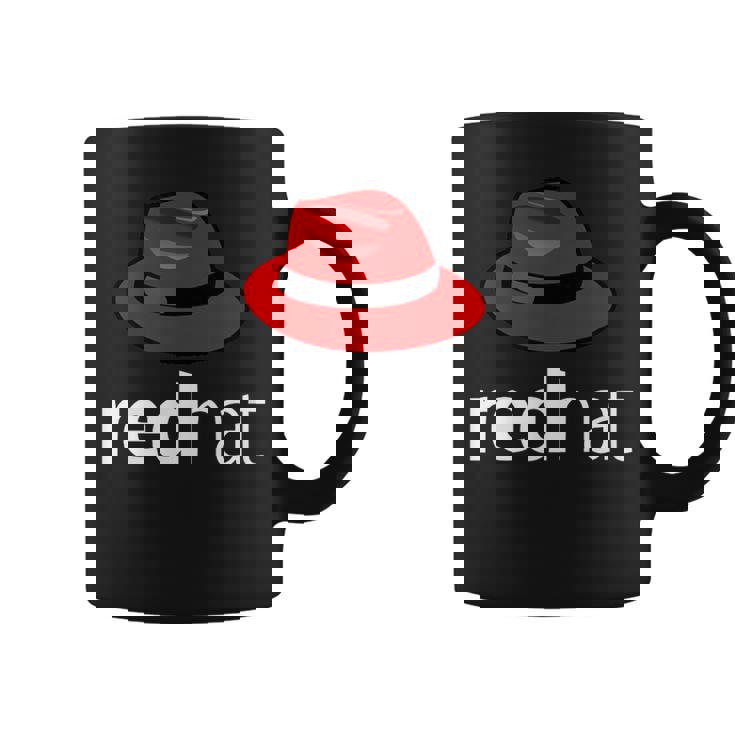 Linuxレッドハット愛好家tシャツペンギンタックスオープンソースos コーヒーマグ