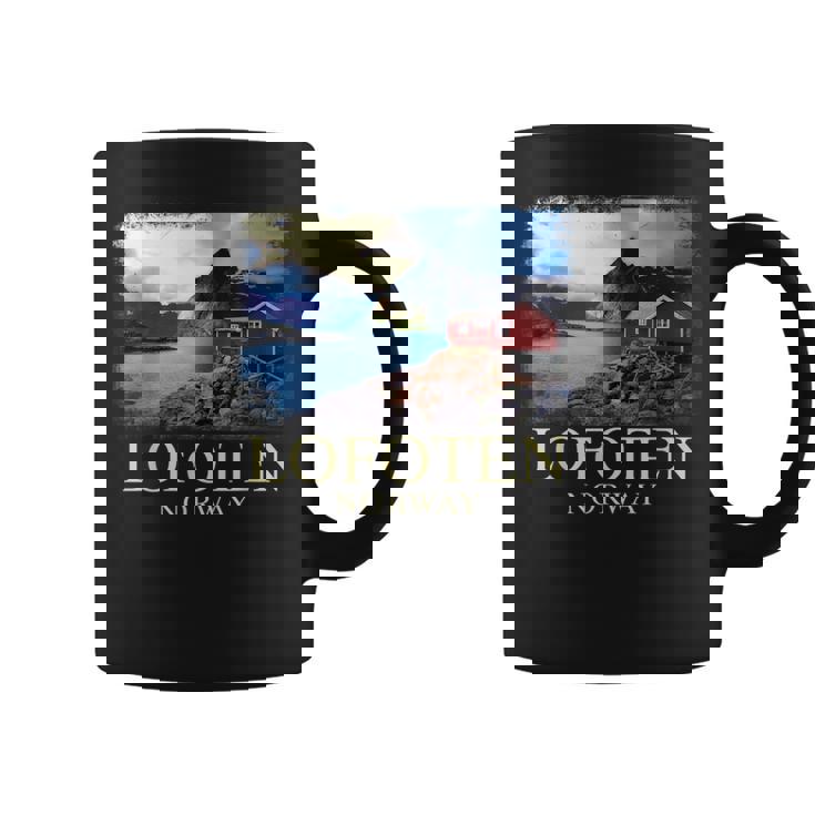 Lofoten ノルウェー キャビン ノルディック フィヨルド ベルゲン オーロラ コーヒーマグ