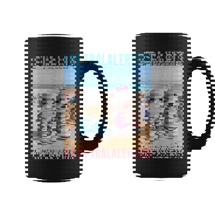 Los Traleritos Y Las Traleritas イタリアのブレインロットモンスター コーヒーマグ