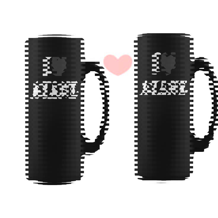 I Love Ayane 私は愛する Ayane コーヒーマグ