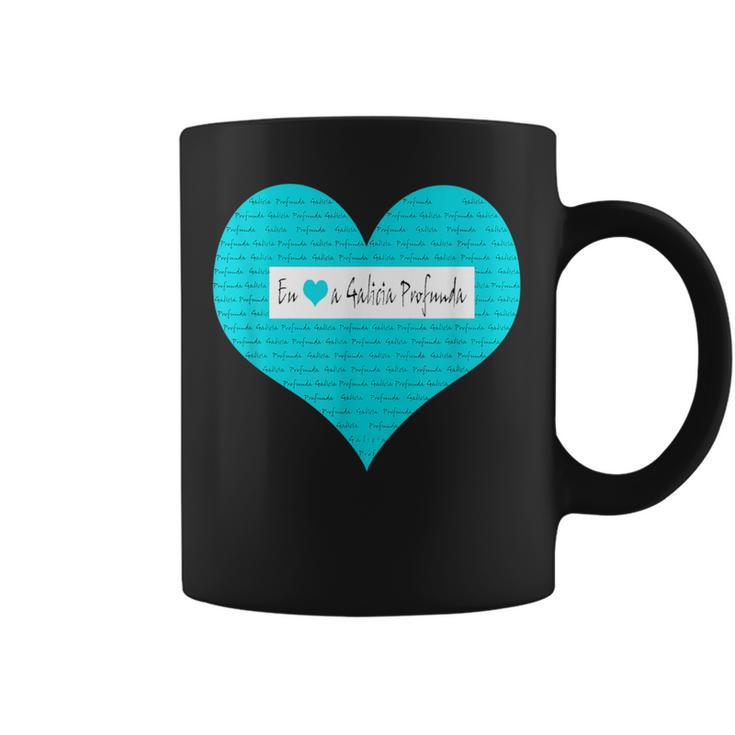 I Love Deep Galicia Diseños Divertidos Para Regalar Taza de café