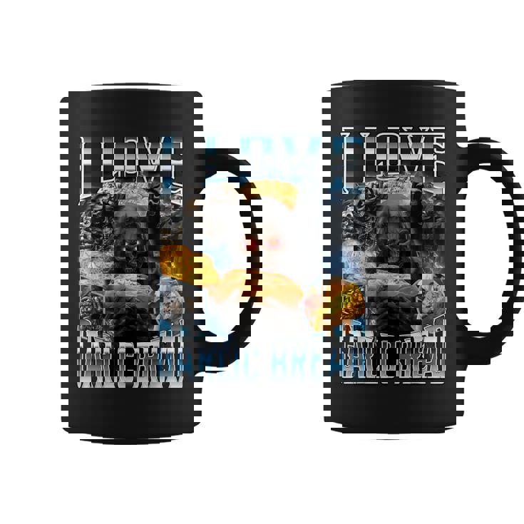 I Love Garlic Bread コーヒーマグ