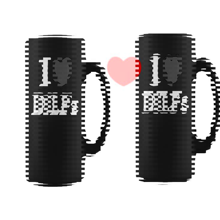 I Love Heart Dilfs Maduroexy Hombres Papás Me Gustaría In Mangas Taza de café